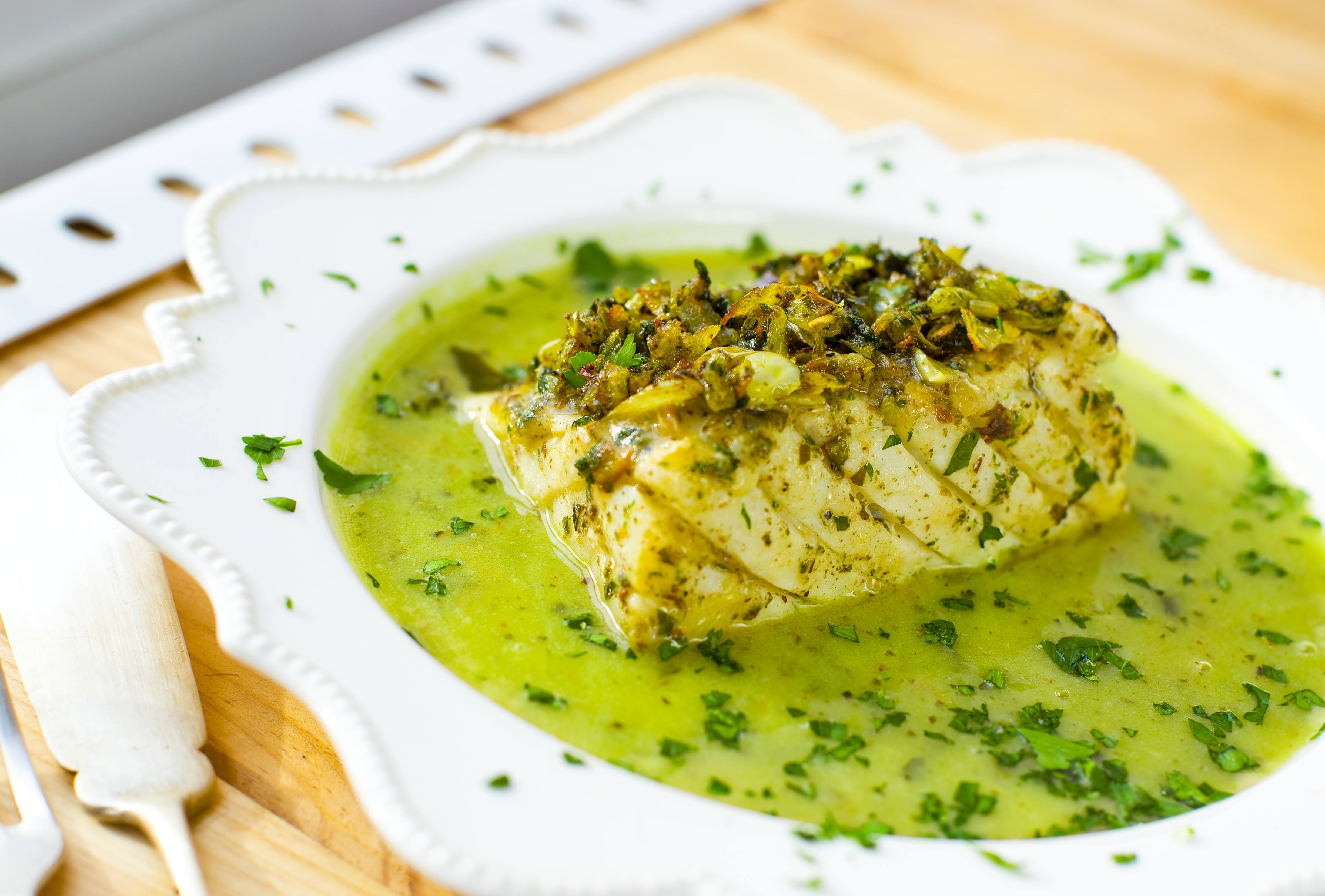 Pescado al Cilantro